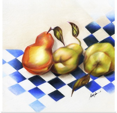 Pears On The Harlequin