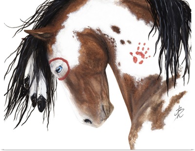 Tricolor Paint - Spirit Horse