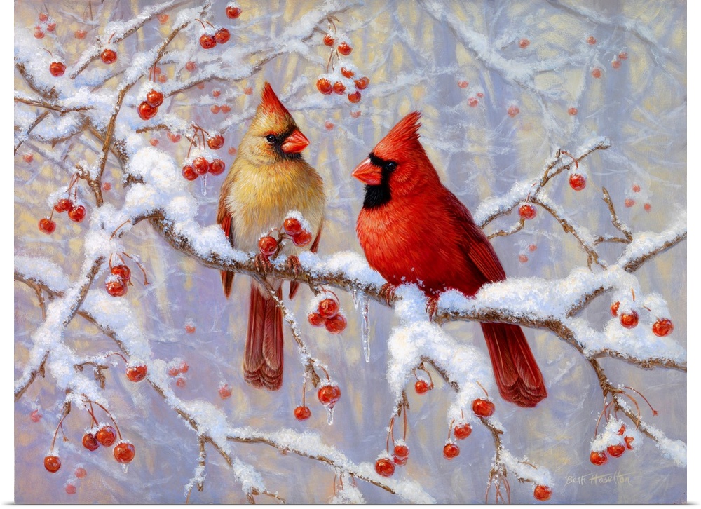 Winter Joy - Cardinals