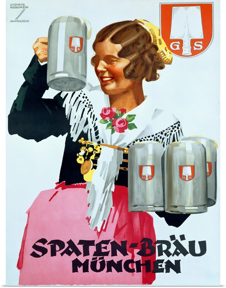 Vintage Beer Advertisement