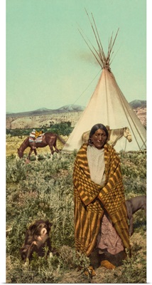 A Crow Native American