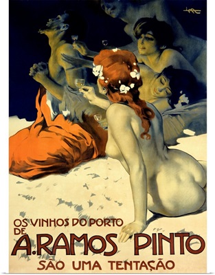 A. Ramos Pinto, Vintage Poster