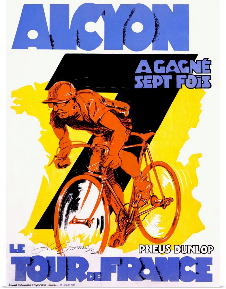 Vintage Poster, Tour De France