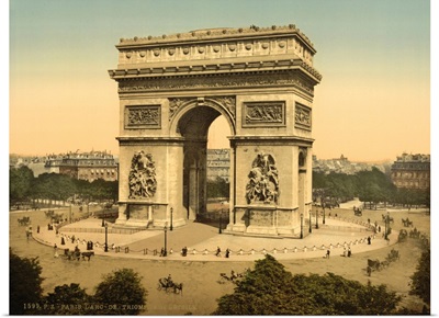 Arc De Triomphe, De l'Etoile, Paris, France