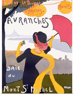 Avranches, Vintage Poster, by Albert Bergevin