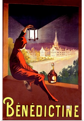 Benedictine, Vintage Poster, by Leonetto Cappiello