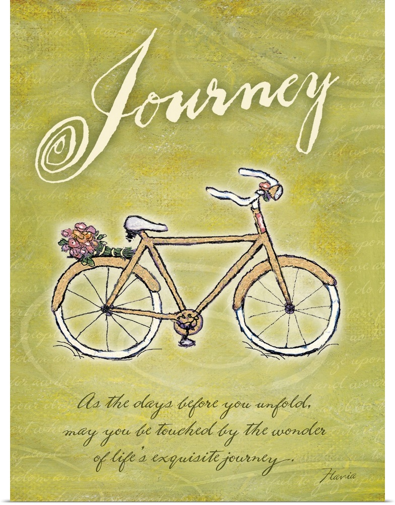 Bicycle Inspirational Print