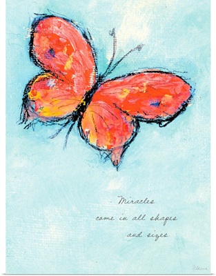 Butterfly Inspirational Print