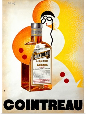 Cointreau, Vintage Poster, by Charles Loupot