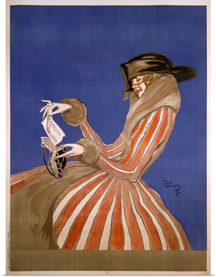 Galeries Lafayette, Vintage Poster, by Jean Gabriel Domergue