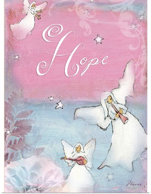 Hope Angels Inspirational Print