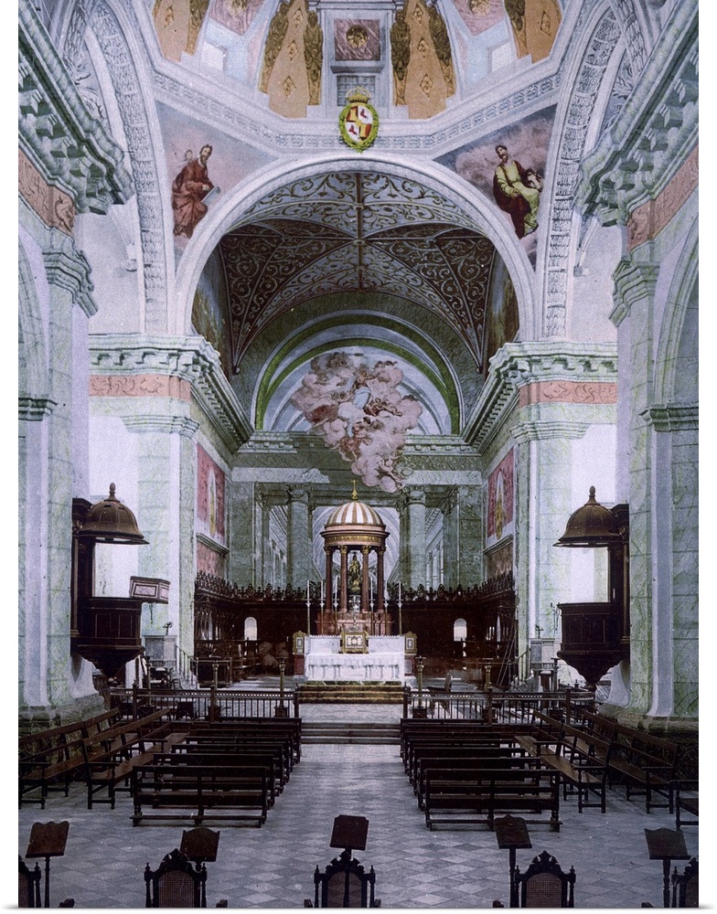 Interior of Cathedral Havana Cuba