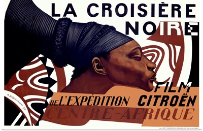 La Croisiere Noire, Vintage Poster, by Basil Schoukhaeff