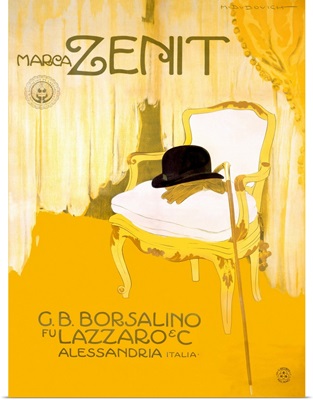 Marca Zenit, Vintage Poster, by Marcello Dudovich