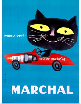 Marchal Vintage Advertising Poster