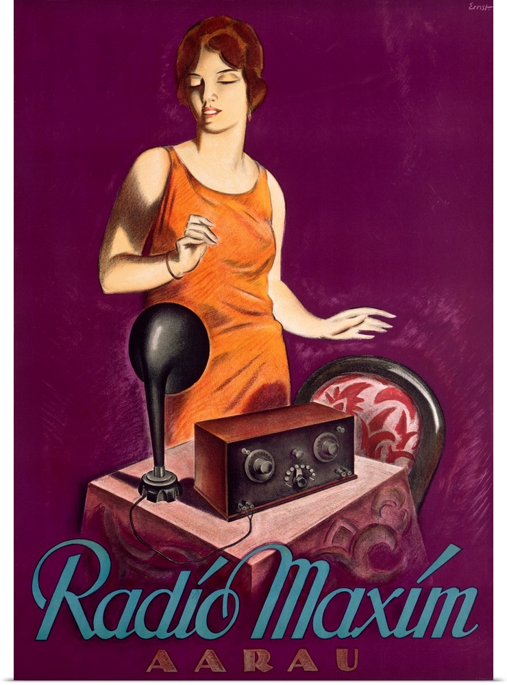 Vintage Radio Poster
