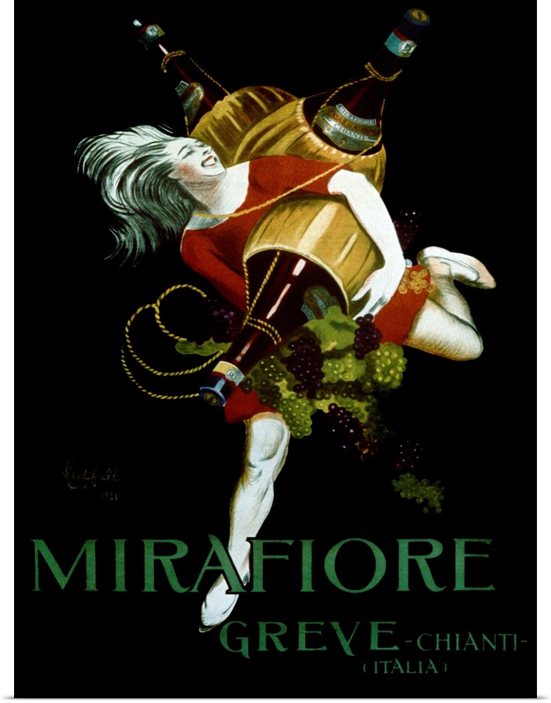 Mirafiore Vintage Advertising Poster