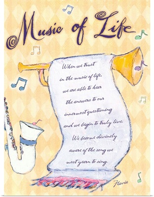 Music of Life Print