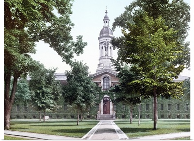 Nassau Hall Princeton University New Jersey Vintage Photograph