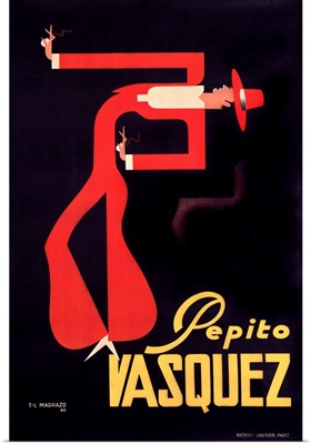 Pepito Vasquez, Vintage Poster, by Madrazo