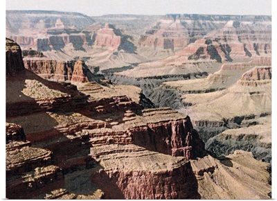 Pima Point Grand Canyon Arizona Looking Northwest Vintage Photograph