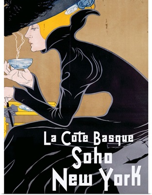 Soho New York Vintage Advertising Poster