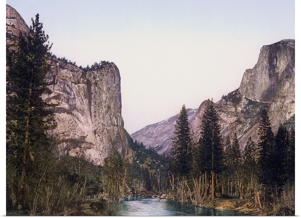 The Domes and Washingtons Column Yosemite Valley