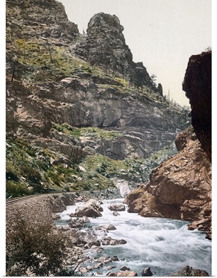 The Old Road Master Clear Creek Canyon Colorado Vintage Photograph
