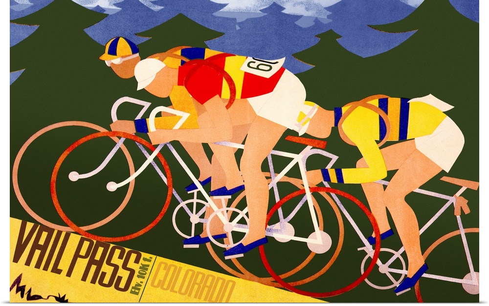 Vintage Cycling Poster