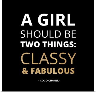 A Girl Should Be Two Things II