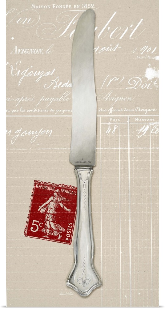 Engraved Knife