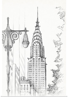 New York Avenue Pen and Ink