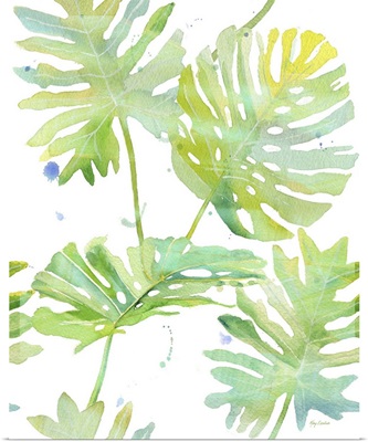 Watercolor Tropical Pattern I
