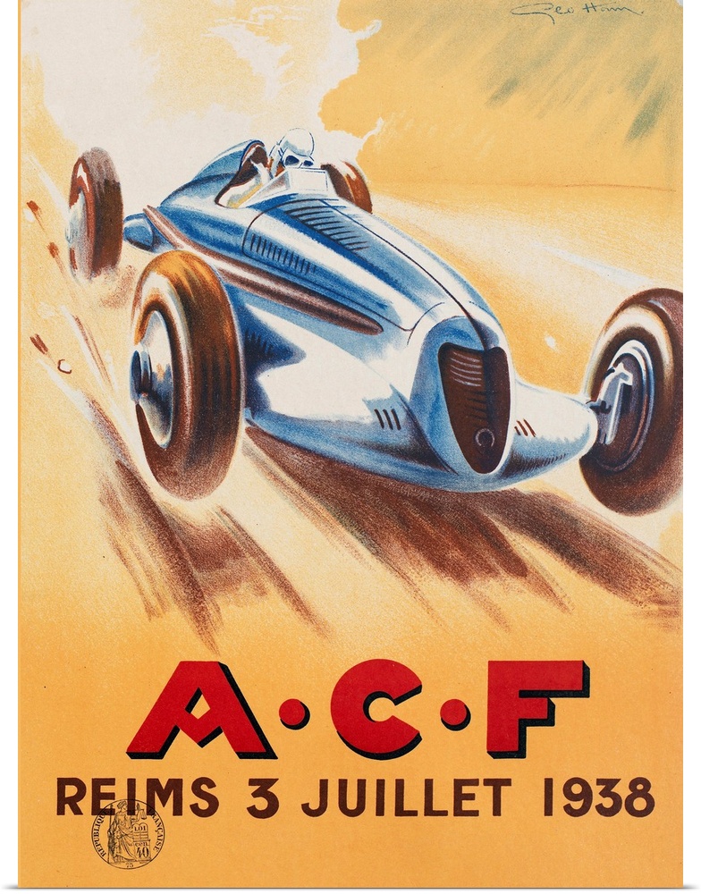 French race car