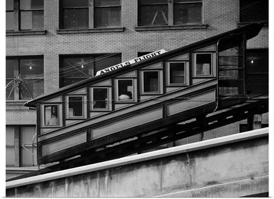 Angels Flight at Third and Hill Streets, Los Angeles