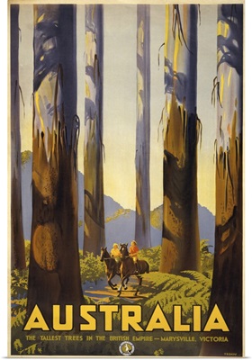 Australia - Vintage Travel Advertisement
