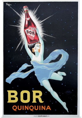 Bor Quinquina - Vintage Liquor Advertisement