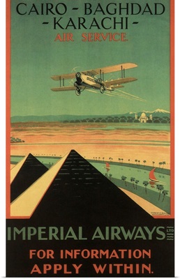 Cairo - Vintage Travel Advertisement