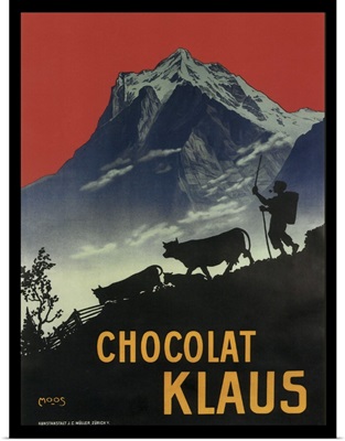 Chocolat Klaus - Vintage Chocolate Advertisement