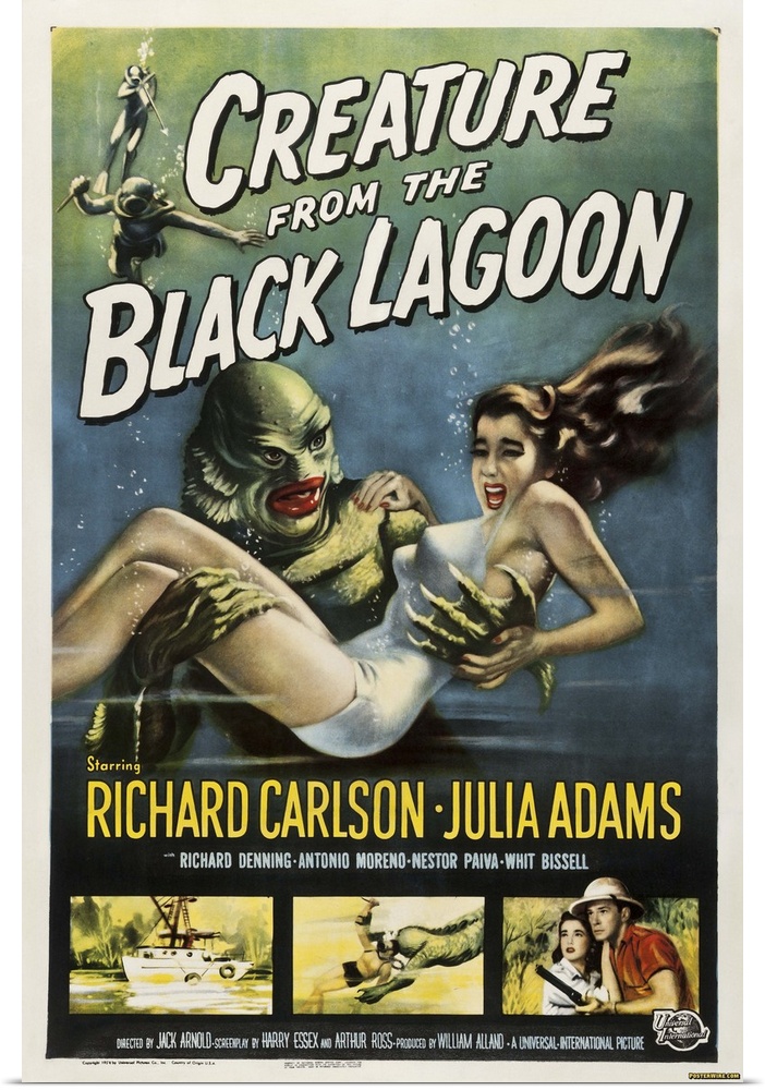 Movie Poster: Creature from the Black Lagoon