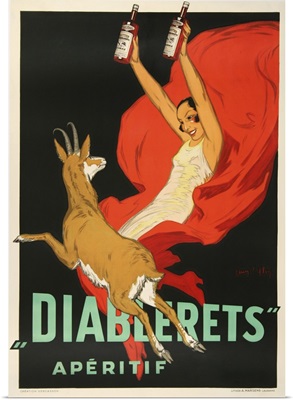 Diablerets - Vintage Beverage Advertisement