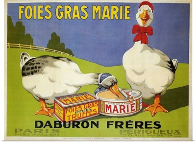 Foies Gras Marie - Vintage Liver Advertisement