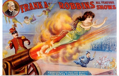 Frank Robbins Circus - Vintage Advertisement