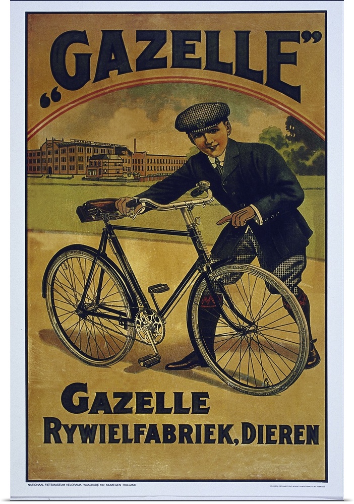Gazelle - Vintage Bicycle Advertisement