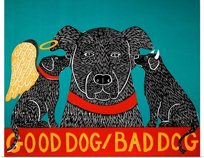 Good Dog Bad Dog Black