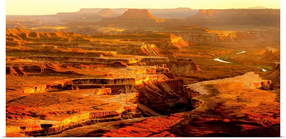 Grand Canyon, sunlight, color photograph