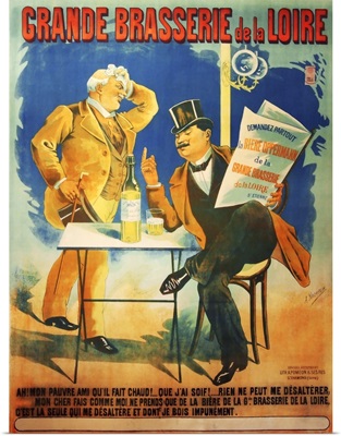 Grande Brasserie de La Loire - Vintage Advertisement