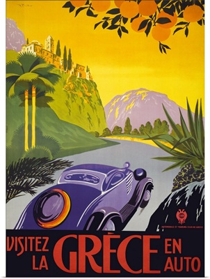 Greece - Vintage Travel  Advertisement