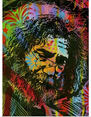Jerry Garcia Playing