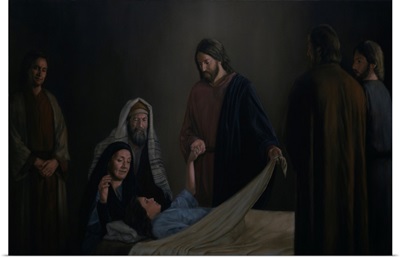Jesus Raising The Daughter Of Jairus